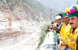 CM ने किन्नौर जिला में शोंगटोंग कड़छम जल विद्युत परियोजना का किया दौरा Shongtong Kadcham