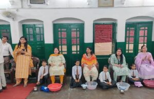 दयानंद आदर्श विद्यालय सोलन में फिट टचिंग सेरेमनी Dayanand Adarsh Vidyalaya