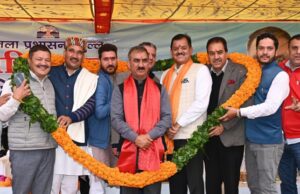 आनी विधानसभा क्षेत्र में 81.30 करोड़ की 21 योजनाएं जनता को समर्पित Aani assembly constituency