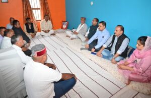 फिना सिंह पर परियोजना में हो रही धांधली को गंभीरता से लें मुख्यमंत्री Baldev Bhandari's