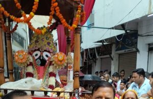 भाजपा प्रदेश अध्यक्ष डॉ. राजीव बिंदल ने भगवान जगन्नाथ की रथ यात्रा में लिया भाग Lord Jagannath's