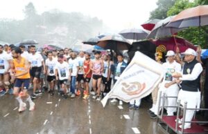 राज्यपाल ने ‘नशे को मात, देंगे एक साथ’ थीम पर आधारित 12वीं हाफ मैराथन को झंडी दिखाकर रवाना किया Defeat Drugs