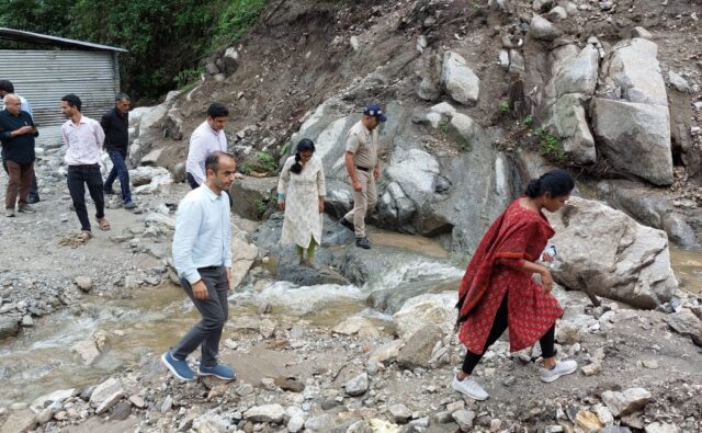 disaster affected areas