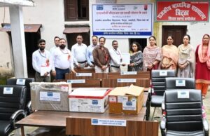 एनएचपीसी बनीखेत ने त्रिट्ठा स्कूल को CSR योजना के तहत फर्नीचर व कंप्यूटर प्रदान किए NHPCforEducation