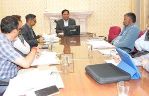 राजस्व मंत्री की अध्यक्षता में बैठक आयोजित….