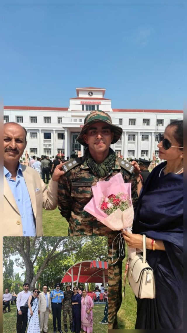 sangharsh thakur army lieutenant