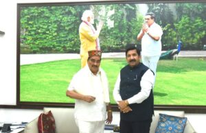 जल शक्ति विभाग को पिछले तीन वर्षों में 4 हजार करोड़ रुपये का नुकसानः मुकेश अग्निहोत्री Mukesh Agnihotri Delhi Visit