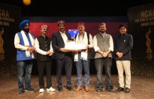 हिमाचल प्रदेश में गेयटी थिएटर में आयोजित हिम सिने एंड अचीवर्स अवार्ड 2025 का भव्य समारोह Him Cine and Achievers Award 2025