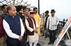 विकसित भारत के रंग कला के संग’ कार्यक्रम में पहुंचे जयराम ठाकुर Viksit Bharat Ke Rang Kala Ke Sang