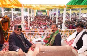 मुख्यमंत्री ने करसोग में मिल्क प्रोसेसिंग प्लांट, 66 केवी सब स्टेशन बनाने की घोषणा की Karsog Development News