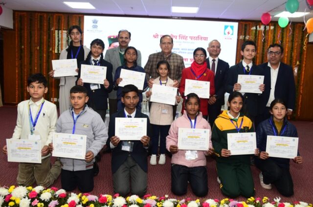 SJVN painting competition Himachal