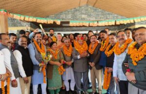 नूरपुर में भाजपा की महत्वपूर्ण बैठक, डॉ. राजीव बिंदल ने कांग्रेस सरकार पर साधा निशाना