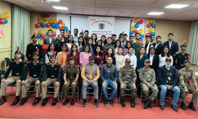 Shoolini University NCC Day