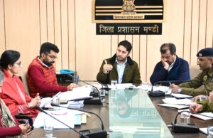 मंडी के पड्डल मैदान में होगा प्रदेश सरकार के तीन वर्ष पूर्ण होने पर राज्य स्तरीय कार्यक्रम, उपायुक्त ने की तैयारियों की समीक्षा Mandi Paddal Maidan State Level Program