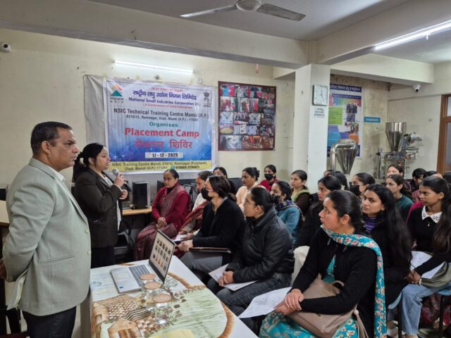 NSIC Mandi placement camp