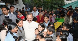 मुख्यमंत्री ने धर्मशाला में टोंग-लेन स्कूल के बच्चों से संवाद किया CM Sukhvinder Singh Sukhu