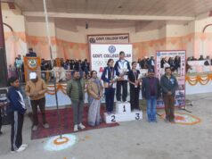 64वीं वार्षिक एथलेटिक मीट — पुरुष वर्ग में निर्भय तथा महिला वर्ग में दिव्यांका बने श्रेष्ठ एथलीट Solan Athletic Meet 2025