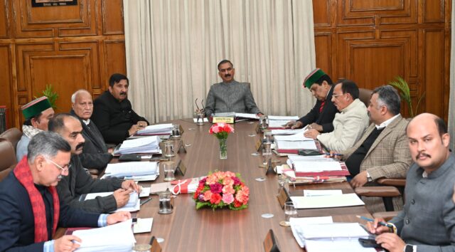 cabinet meeting Himachal Pradesh cabinet decisions