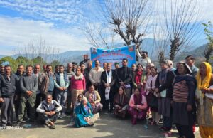 एचपी शिवा परियोजना के तहत तमरोह क्लस्टर में पौधारोपण अभियान एवं प्रशिक्षण शिविर का आयोजन HP Shiva Project