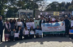 नौणी विवि में ‘चिट्टा’ के खिलाफ हुंकार, छात्रों ने निकाली रैली Nauni University News