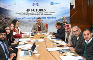 शिक्षा मंत्री ने यूनेस्को एचपी फ्यूचर्स परियोजना की स्टियरिंग कमेटी बैठक की अध्यक्षता की Education Minister Rohit Thakur