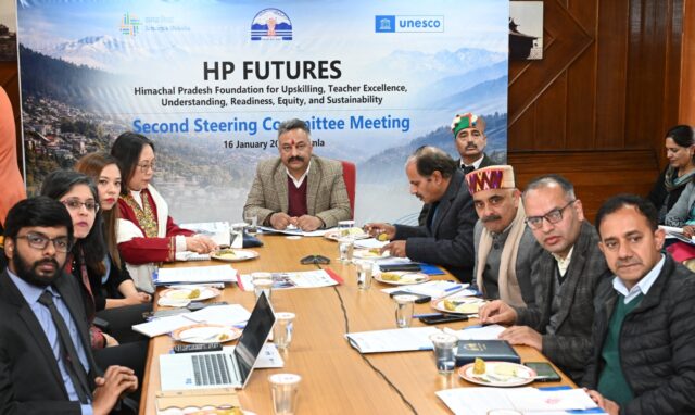 Education Minister Rohit Thakur