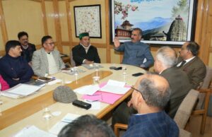 मुख्यमंत्री ने लम्बित तक़सीम मामलों के शीघ्र समाधान के लिए सप्ताह में तीन दिन सुनवाई करने के दिए निर्देश Takseem cases Himachal Pradesh