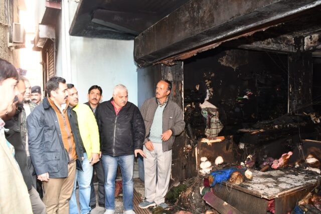 t, Vikramaditya Singh News Solan Arki Fire Incident
