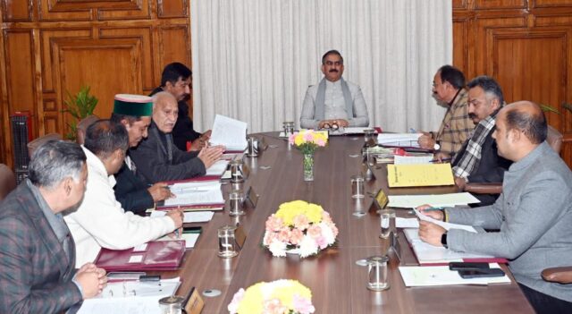 Himachal Pradesh Cabinet Decisions