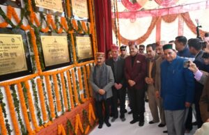 मुख्यमंत्री ने किए मनाली में 63.56 करोड़ रुपये की परियोजनाओं के उद्घाटन एवं शिलान्यास Manali vikas pariyojna