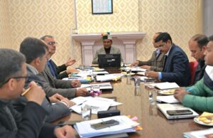 राजस्व मंत्री ने मंत्रिमंडलीय उप-समिति की बैठक में एचपीपीसीएल के कार्यों की समीक्षा की Shongtong Hydro Project Himachal