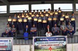 नौणी में तीन दिवसीय भारत स्काउट्स एंड गाइड्स प्रवेश शिविर आयोजित Nauni Scouts and Guides Camp
