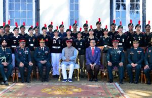 राज्यपाल से एनसीसी गणतंत्र दिवस परेड के प्रतिभागियों ने भेंट की Himachal NCC News