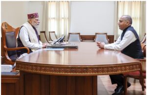 दिल्ली में प्रधानमंत्री नरेंद्र मोदी से मिले जयराम ठाकुर