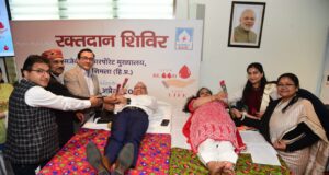 एसजेवीएन ने कारपोरेट मुख्यालय, शिमला में रक्तदान शिविर का आयोजन किया