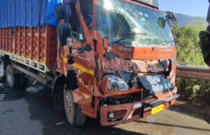 किन्नौर से परवाणू जा रही बोलेरो ट्रक से टकराई, एक युवक की मौत, चालक गिरफ्तार