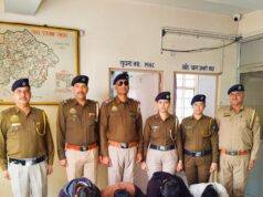 अंतर्राज्यीय नशा तस्करी नेटवर्क का पर्दाफाश, 34 ग्राम हेरोइन के साथ पांच गिरफ्तार