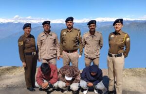 शिमला पुलिस का बड़ा एक्शन: 9.28 किलो अफीम और 12 लाख रुपये बरामद, तीन नेपाली मूल के तस्कर गिरफ्तार