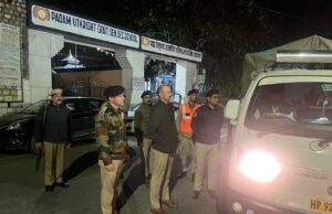 शिमला पुलिस की सुदृढ़ रात्रि गश्त एवं चेकिंग व्यवस्था से सुरक्षा तंत्र मजबूत