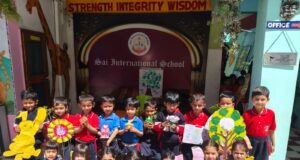 पृथ्वी दिवस पर साई इंटरनेशनल स्कूल में जागरूकता एवं रचनात्मकता का अनोखा आयोजन