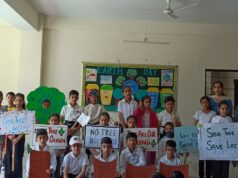 गुरुकुल इंटरनेशनल स्कूल कुनिहार में मनाया विश्व पृथ्वी दिवस