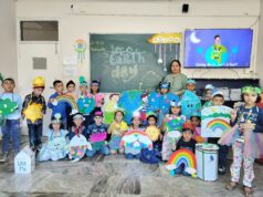 “नन्हे कदम, बड़ा संकल्प: गुरुकुल इंटरनेशनल सीनियर सेकेंडरी स्कूल में ‘विश्व पृथ्वी दिवस’ का उत्साहपूर्ण आयोजन”