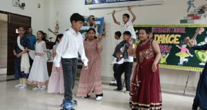 अंतर्राष्ट्रीय नृत्य दिवस: गुरुकुल इंटरनेशनल स्कूल में हाउस प्रतियोगिता का आयोजन