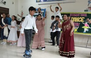 अंतर्राष्ट्रीय नृत्य दिवस: गुरुकुल इंटरनेशनल स्कूल में हाउस प्रतियोगिता का आयोजन