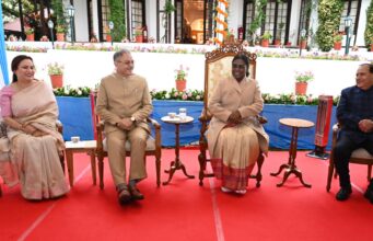 राष्ट्रपति निवास में ‘एट होम’ का आयोजन
