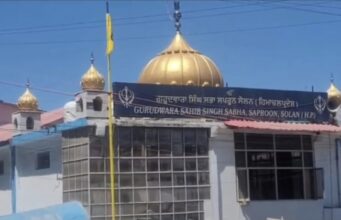 सोलन के सपरून गुरूद्वारे में बैसाखी पर्व व खालसा सृजन दिवस किया गया आयोजन