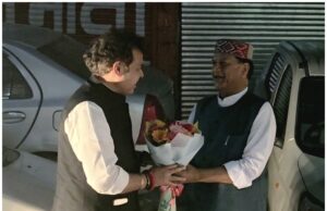 भाजपा प्रदेश प्रभारी श्रीकांत शर्मा का शिमला आगमन, पार्टी मुख्यालय में हुआ भव्य स्वागत