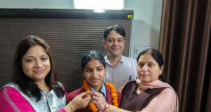 प्राची ने साइंस में 97.8% अंकों से हासिल किया प्रदेश में छठा स्थान, स्कूल देगा निशुल्क आईआईटी कोचिंग