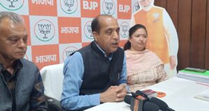 कांग्रेस ने किया जनभावनाओं से खिलवाड़, दोहंदी वार्ड के लोगों के साथ किया ‘खेला’: जयराम ठाकुर