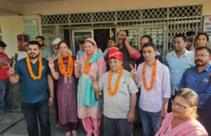नगर पंचायत कण्डाघाट में 82.75 मतदान, कुल 1548 मतदाताओं में से 1281 ने मतदान किया